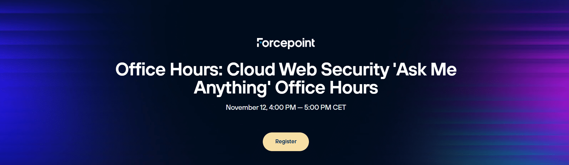 Forcepoint office hours: Cloud Web Security 'Ask Me Anything' - SECTEC
